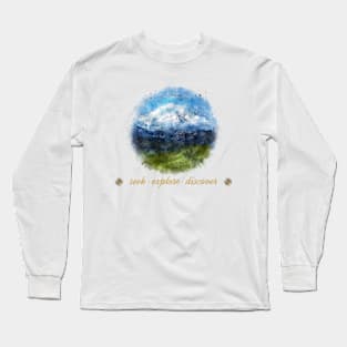 Seek, explore, discover Long Sleeve T-Shirt